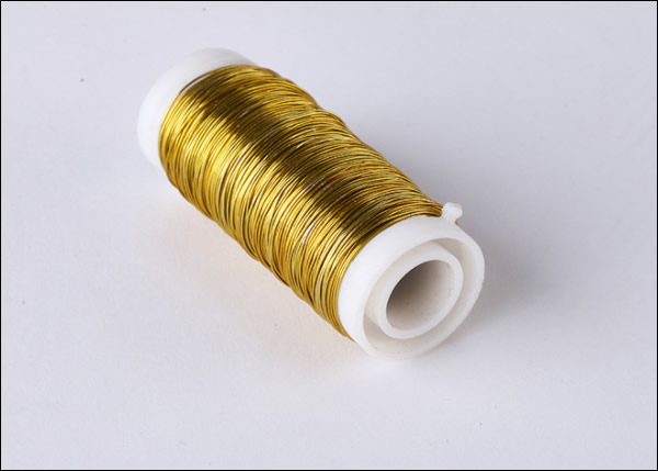 Copper coated wire annealed after copper coating