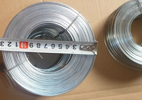 Steel Flat Wire with Zinc Coating Galvanized