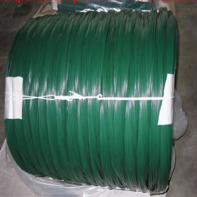 Plastic Coated Wire with Green Color