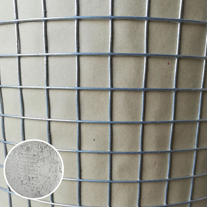 Weld Mesh, 3ft x 30m roll, Galvanised Steel Wire, 1 hole