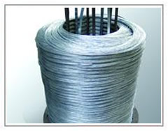 Galvanized wire for armouring cable