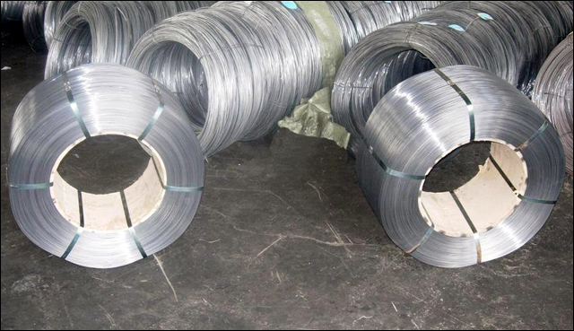 14 swg Annealed galvanised steel binding wire in coils